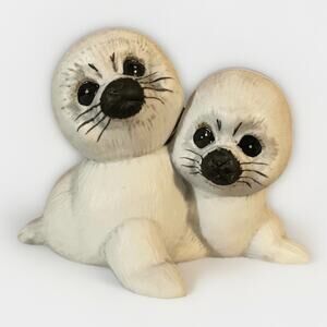 Enesco 1984 Endangered Young’uns Seal Pup Figurine Vintage